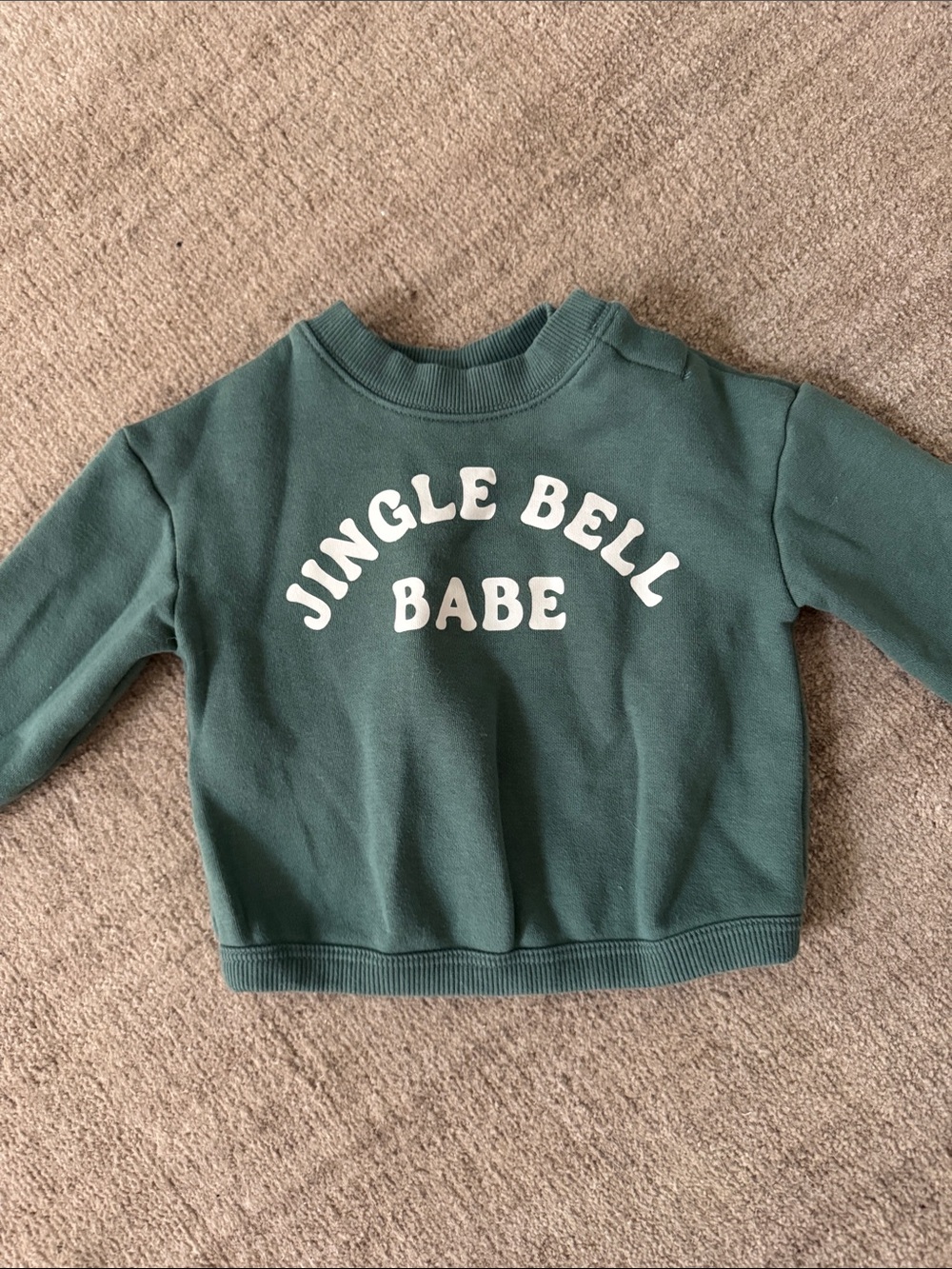 9M Christmas sweatshirt Little Co